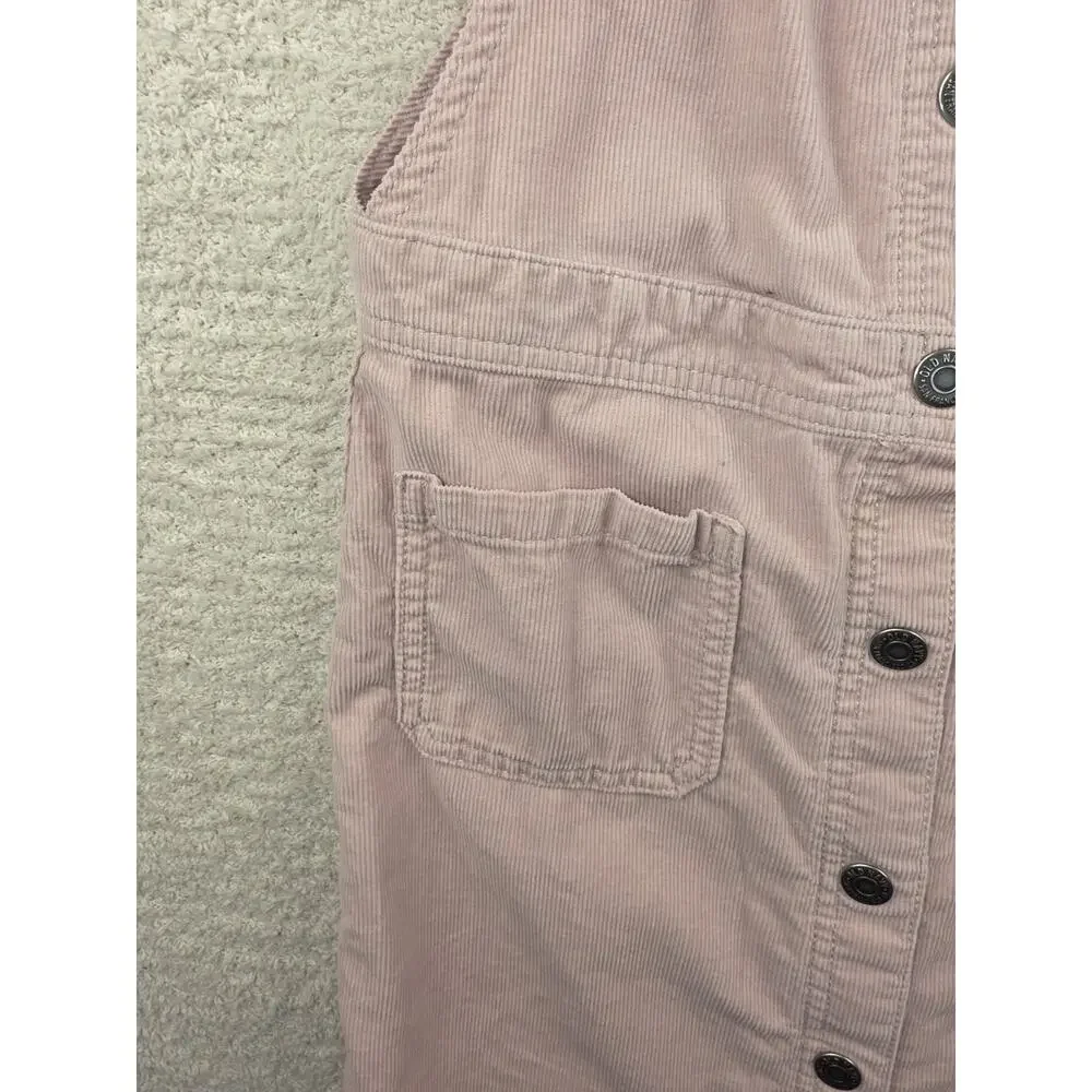 Old Navy Girls Pink Corduroy Overall Mini Dress Size XL (12)